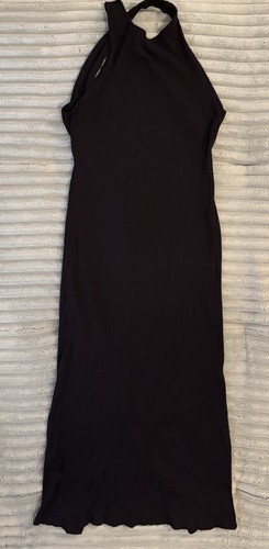 Maxikleid m schwarz - h&m, gr.