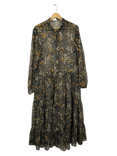 Blumenmuster volantkleid - h&m,
