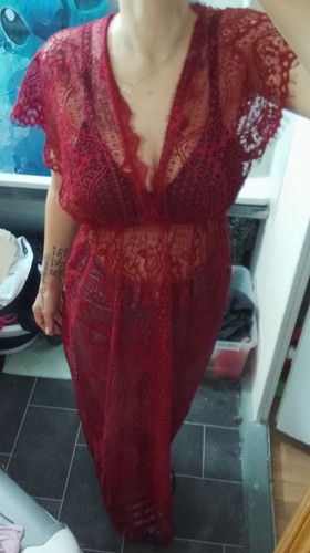 Damen kleid rot m - damen,