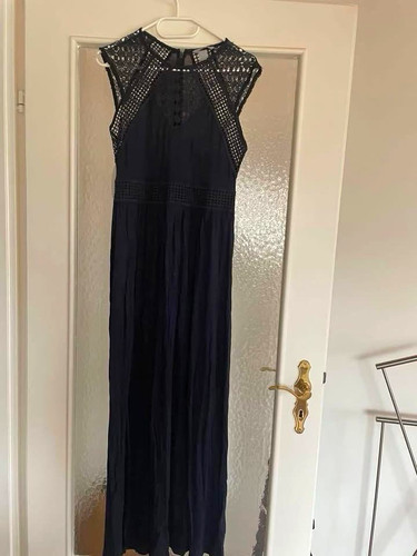 Damen maxikleid blau - h&m, gr.