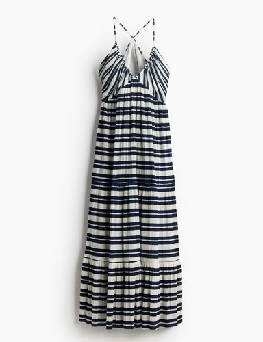 Plissé maxi kleid damen - h&m,