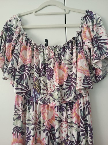 Sommerliches maxikleid mit - sommerliches,
