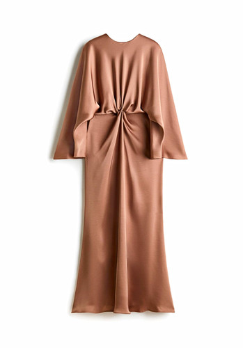 Damen maxikleid braun - maxikleid,