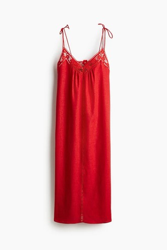 Kleid mit bindeträgern - kleid,