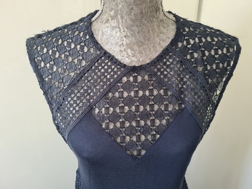 Kleid mit spitze n - h&m,