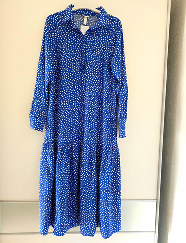 Hemdblusenkleid maxikleid - h&m,