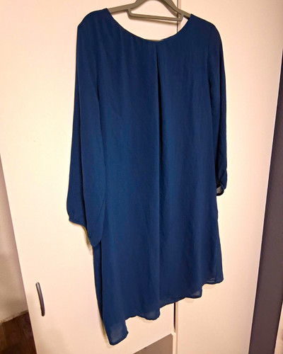 Kleid blau maxikleid - kleid, *
